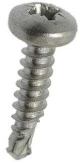 Šroub samovrtný do plechu s půlkulatou hlavou - DIN 7504 N